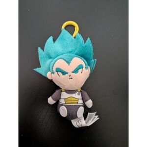 Dragon Ball Super - Vegeta Super Saiyan Blue Keychain Plush 3" SSB Toei